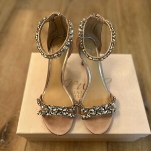 Badgley Mischka Jewel High Heel Shoes Size 7 Caroline
